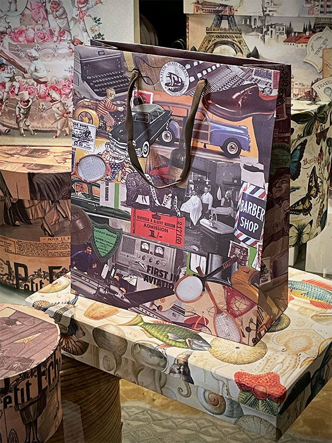 'Madison Avenue' Large Gift Bag - 25.5x31 cm