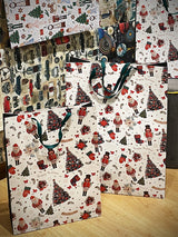 Large 'Christmas Magic' Gift Bag - 40x55.5 cm