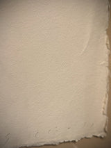 Grabado Con Papel Hecho a Mano 'S/T' - Jaume Plensa