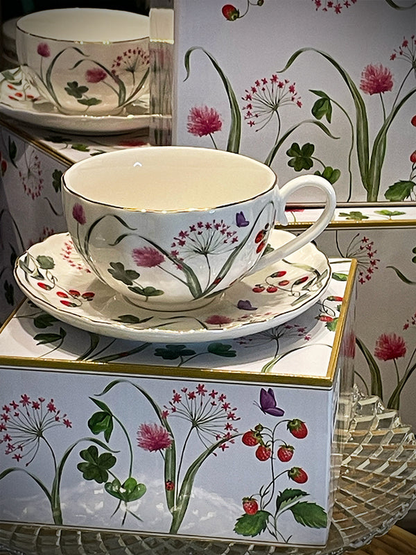 Taza y Plato de Té 'En Plein Air' - 200 ml