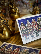 Tarjeta Calendario de Adviento 'Casas de Navidad'