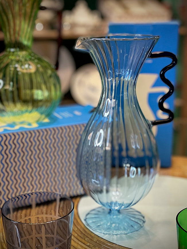 Jarra de Cristal Azul 'Samarcanda' - 1,4 L