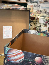 Caja Cuadrada Grande 'Planetarium' - 30x30x19 cm