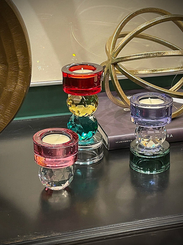 Portavela de Cristal 'Anversa' - Pequeño