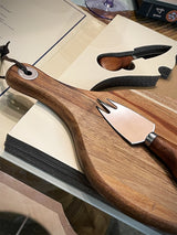 Gift Novels Cheese Board and Knife Set - Sweet Dreams Are Made of Cheese