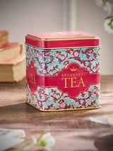 Lata de Té 'Tapestry Pink Leaves' - 32 Bolsitas English Breakfast