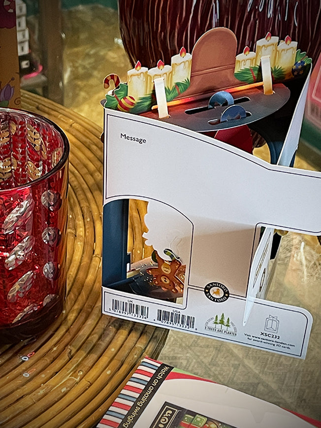 Tarjeta Swing de Navidad 'Father Christmas'