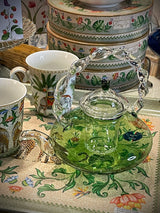 Green 'Monterey' Glass Teapot - 660 ml