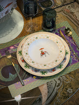 Individual Doble Cara 'Imperial Peacock' - 45x30 cm