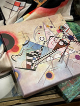 Pañuelo Estampado 'Composición VIII' 90x90 cm - Kandinsky