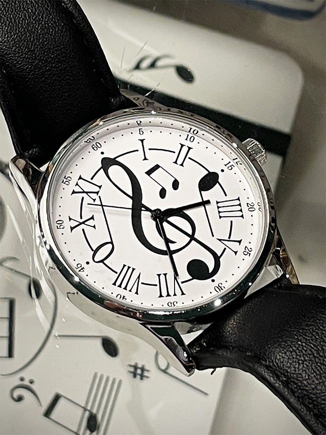 Reloj Unisex Estampado 'Música'