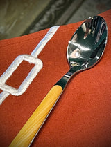 Juego de Cubertería 'Legno Colorato Abete Giallo' - 24 Piezas