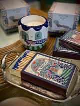 Peacock Matchbox - 75 pieces