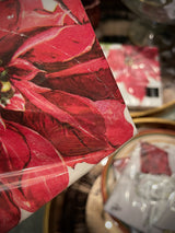 Pack de 20 Servilletas de Papel 'Poinsettia Rouge' - 33x33 cm