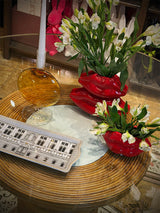 Jarrón de Cerámica Rojo 'Lips' - Pequeño