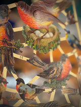 Hoja Cromos Alemanes 'Pájaros'