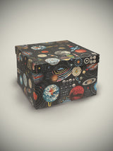 Caja Cuadrada Grande 'Planetarium' - 30x30x19 cm