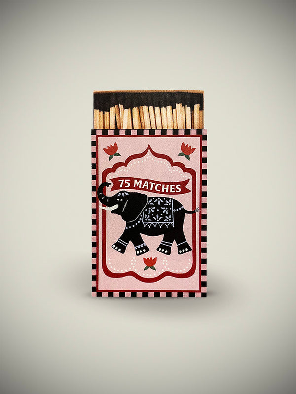 Elephant Matchbox - 75 pieces