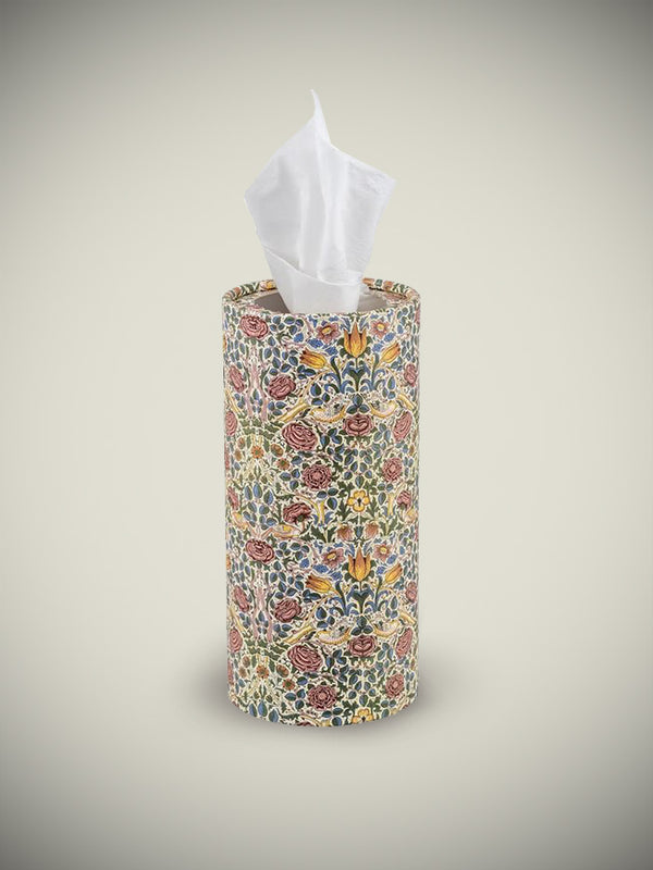 Tubo Dispensador de Pañuelos 'Rose' - William Morris