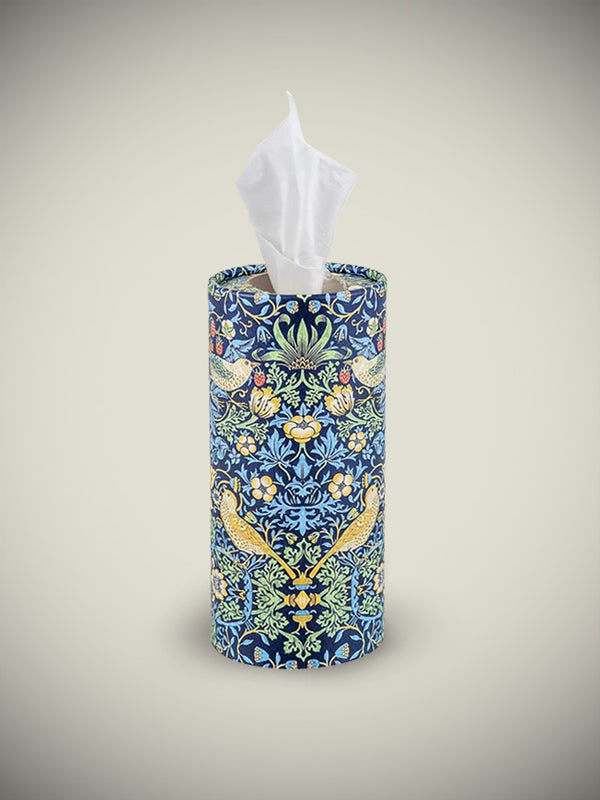 Tubo Dispensador de Pañuelos 'Strawberry Thief' - William Morris