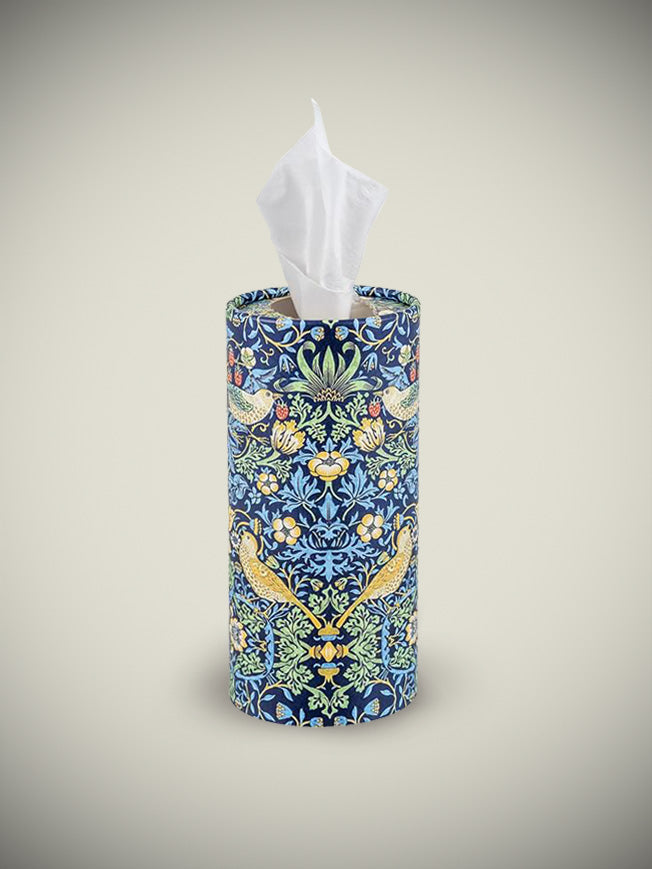 Tubo Dispensador de Pañuelos 'Strawberry Thief' - William Morris