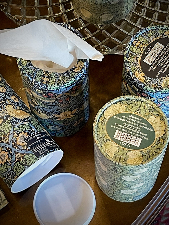 Tubo Dispensador de Pañuelos 'Pimpinella' - William Morris