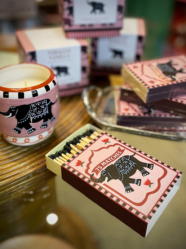 Elephant Matchbox - 75 pieces