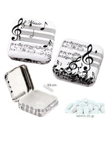 Cajita Pastillero 'Música' con Mints
