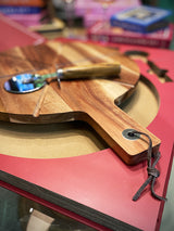 Set de Tabla y Cortador de Pizza 'Gift Novels' - A Slice of Heaven