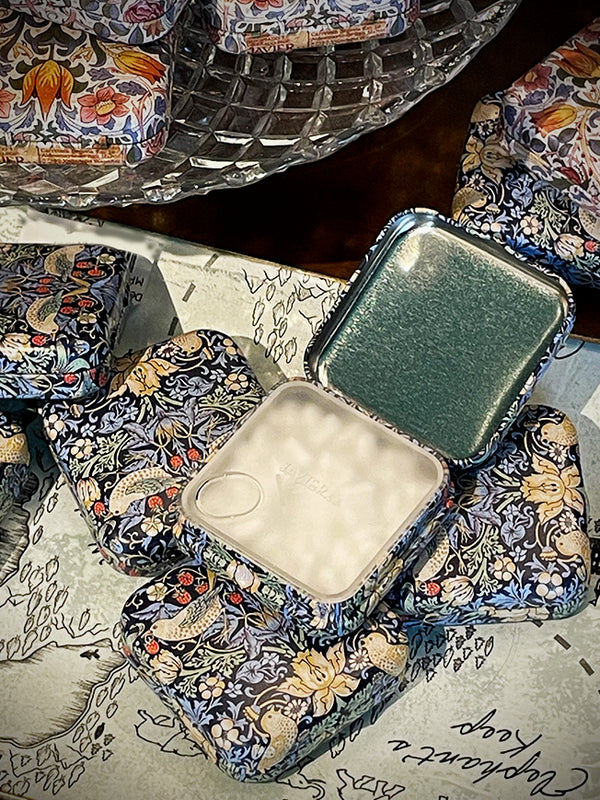 Cajita Pastillero 'Strawberry Thief' con Mints - William Morris