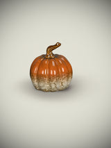 Figura Decorativa 'Calabaza' de Porcelana - Naranja