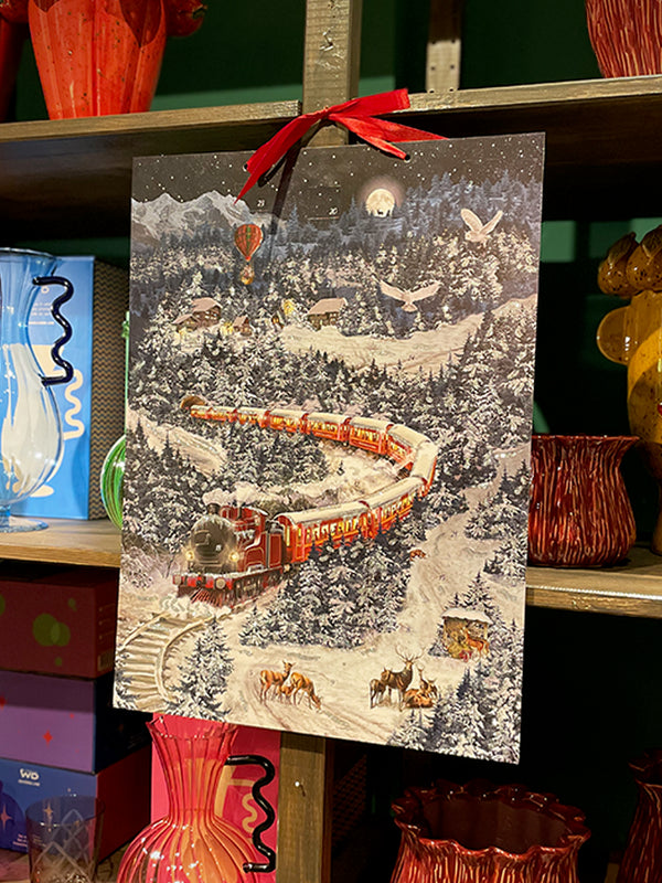 Advent Calendar 'Christmas Express' - Barbara Behr -38x52 cm