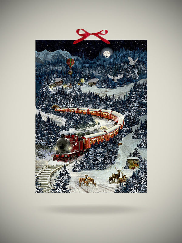 Advent Calendar 'Christmas Express' - Barbara Behr -38x52 cm