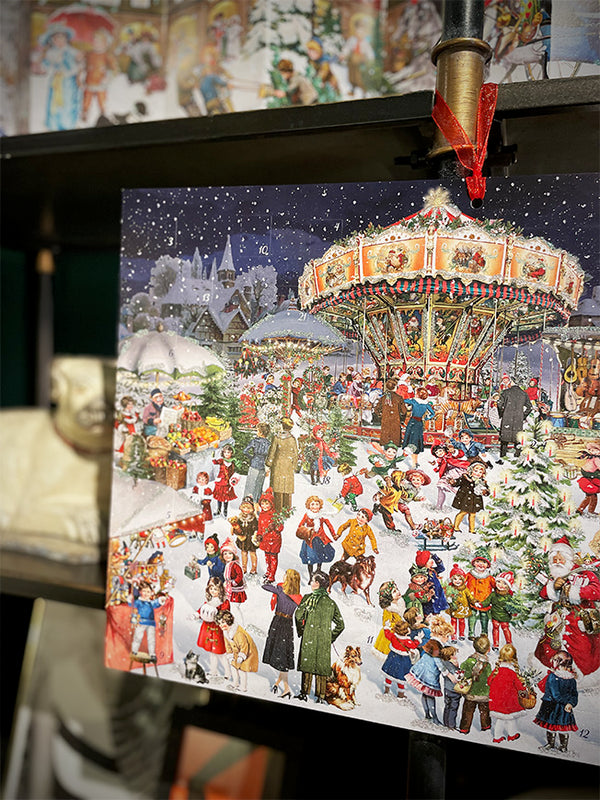 Advent Calendar 'Christmas Market' - DIN A3