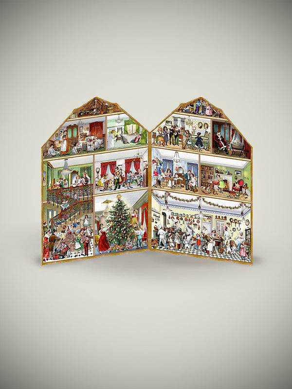 Advent Calendar Diptych 'Victorian House Party' - Barbara Behr