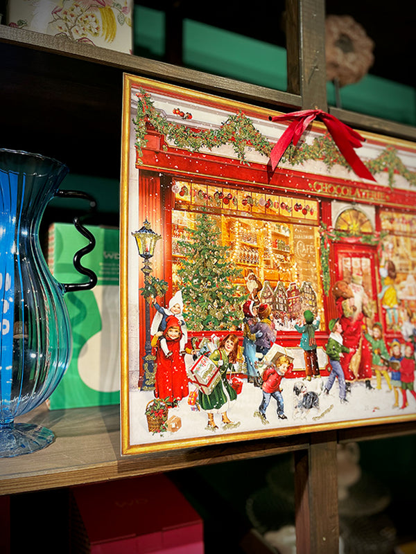 Advent Calendar 'The Chocolate Shop' - 52x38 cm