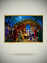 Calendario de Adviento 'Portal de Belén' - DIN A3