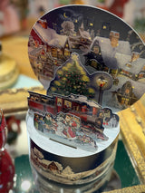 Calendario de Adviento Pop-Up 'Escenas Mágicas' - Tren de Navidad