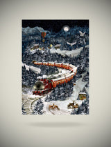Calendario de Adviento 'Christmas Express' - DIN A4