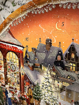 Calendario de Adviento 'Arco de Luces Nostálgico' - 52x35 cm