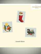 Calendario de Adviento Tríptico 'Pequeña Tienda de Navidad' -  58x33 cm