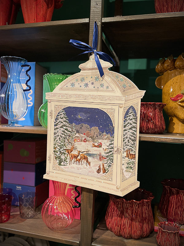 Advent Calendar 'Christmas Lantern' - 38x52 cm