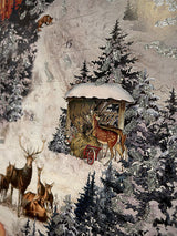 Calendario de Adviento 'Christmas Express' - Barbara Behr -38x52 cm