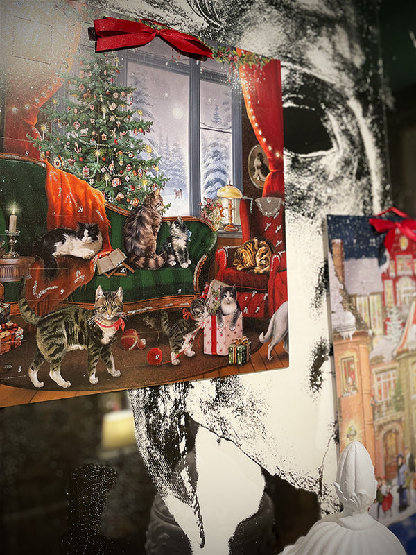 Advent Calendar 'Cats in the Window' - 48x48 cm