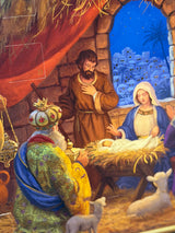Calendario de Adviento 'Portal de Belén' - DIN A3