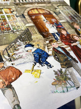 Calendario de Adviento 'Navidad en la Avenida' - 52x38 cm