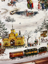 Calendario de Adviento 'Bola de Nieve Magia Invernal' - 39x43 cm