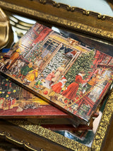 'Christmas Shop' Chocolate Advent Calendar - 12.2 x 8.2 cm
