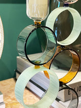 candelabros-de-vidrio-de-colores-con-anillas