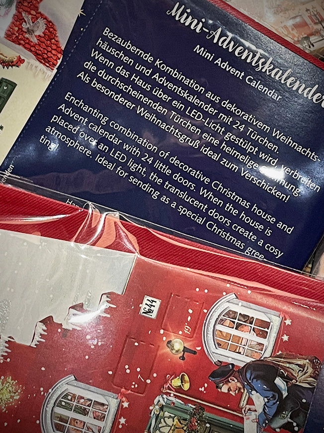 Decoración de Adviento 'Casa Navideña' - Beige